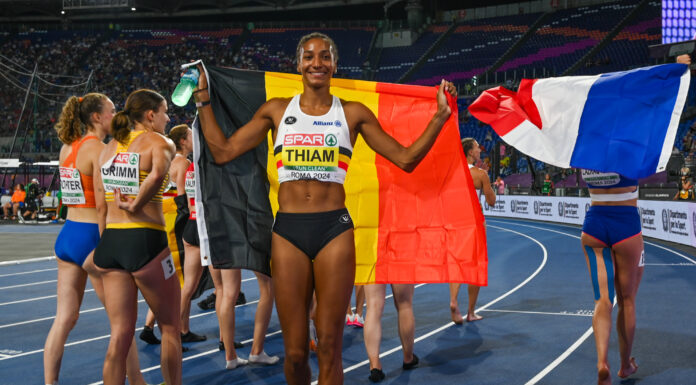 EK Rome – Nafi Thiam en Noor Vidts kapen GOUD én BRONS weg op zevenkamp
