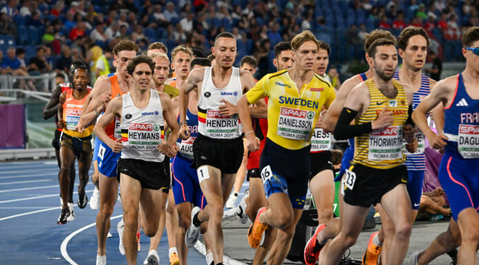 EK Rome – John Heymans nog net in top 10 van 5.000m-finale
