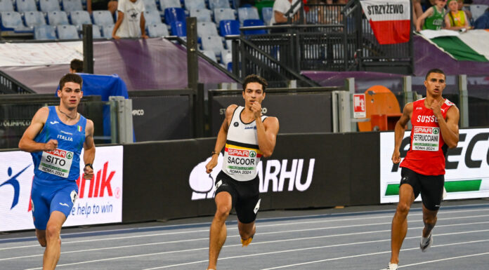 EK Rome – Sacoor met olympische limiet naar finale, ook Doom stoot door