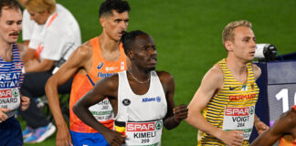 Isaac Kimeli debuteert eind volgend jaar op de marathon: “Maar eerst wil ik Mourhit nog van de tabellen lopen op de piste”
