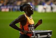 Isaac Kimeli verpulvert in Valencia BR 10 km, Lisa Rooms haalt het net van Chloé Herbiet