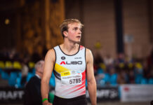 Simon Verherstraeten knalt bij seizoensopener meteen naar tweede Belgische 60m-chrono aller tijden