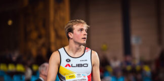 Simon Verherstraeten knalt bij seizoensopener meteen naar tweede Belgische 60m-chrono aller tijden