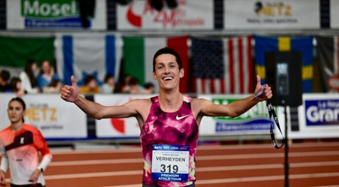 Ruben Verheyden knalt in Oslo naar Belgisch mijlrecord