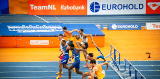 EK Apeldoorn: Michael Obasuyi finisht als zesde in hoge hordenfinale