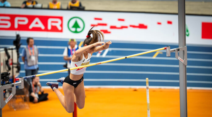 Elien Vekemans scherpt Belgisch record aan tijdens EK landenteams
