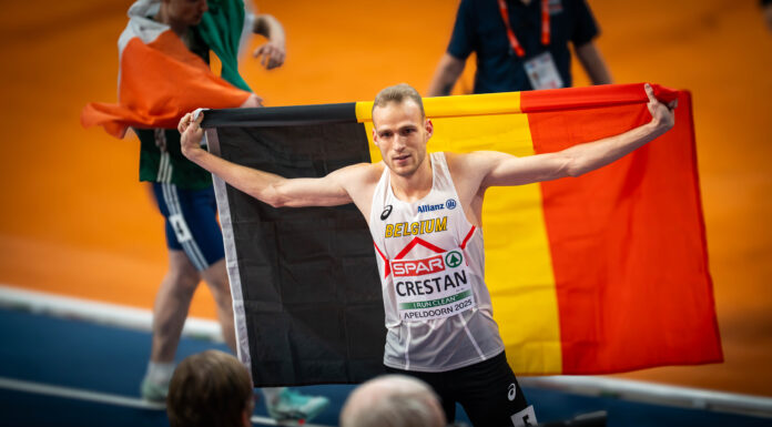 EK Apeldoorn: Eliott Crestan pakt ZILVER op 800m na fenomenale remonte van Samuel Chapple