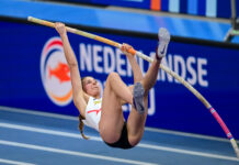 Elien Vekemans zweeft met polsstok naar nieuw Belgisch record, John Heymans’ tweede 5.000m-chrono ooit volstaat net niet voor WK-limiet