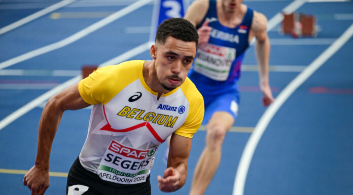 Daniel Segers beukt 44″-poort open op de baanronde en wordt vierde Belg aller tijden