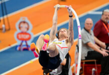 EK Apeldoorn: Ben Broeders valt net naast het podium in het polsstokspringen