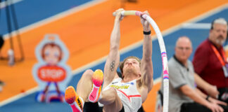 EK Apeldoorn: Ben Broeders valt net naast het podium in het polsstokspringen
