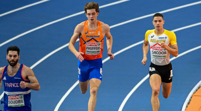 EK Apeldoorn: Geen finale 400m voor Jonathan Sacoor en geblesseerde Daniel Segers