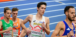 Ruben Verheyden grijpt ondanks PR net naast WK-limiet tijdens Diamond League Rabat