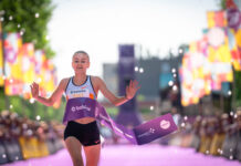 Jana Van Lent neemt alweer een hap uit PR op 10.000m en pakt Belgische titel, Simon Debognies haalt het bij de mannen