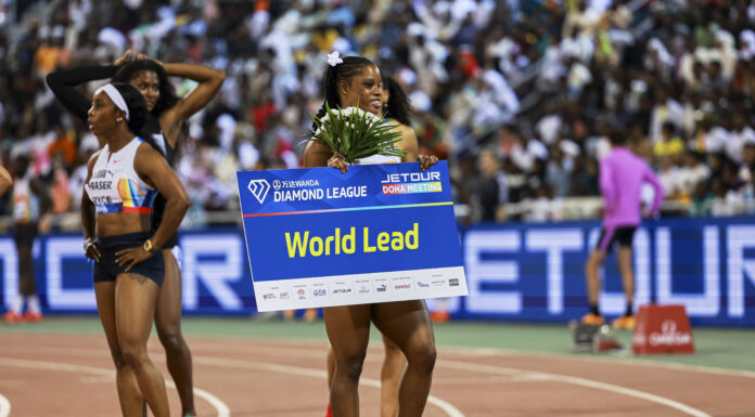 Vier beste wereldjaarprestaties kleuren Diamond League zonder Belgen in Doha