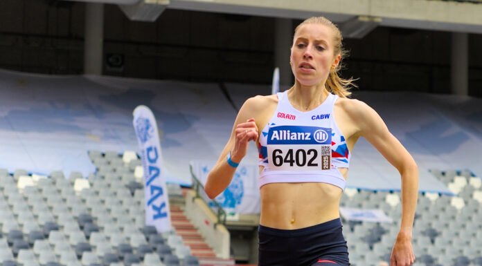 Elise Vanderelst komt in Bergen sterk voor de dag op eerste 5.000m