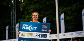 Elien Vekemans gaat nog maar eens hoger dan ooit en legt het BR op 4m66