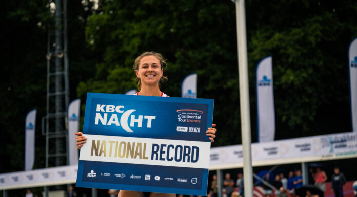 Elien Vekemans gaat nog maar eens hoger dan ooit en legt het BR op 4m66