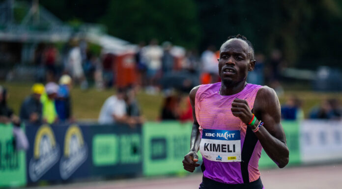 Isaac Kimeli imponeert met 5.000m-zege tijdens Diamond League Lausanne, regen dwarsboomt Thiam