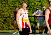 Emiel Botterman, Elie Bacari, Dylan Borlée en Yanla Ndjip-Nyemeck aan het woord na de Guldensporenmeeting in Kortrijk