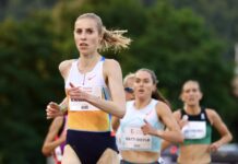 Elise Vanderelst verpulvert in Luik het BR op 5.000m en mist WK-limiet op een haar