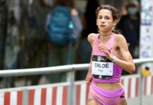 Chloé Herbiet klopt Eilish McColgan in Berlijn en kroont zich tot Belgisch recordhoudster 10km op de weg