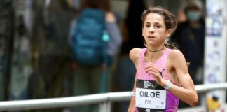 Chloé Herbiet klopt Eilish McColgan in Berlijn en kroont zich tot Belgisch recordhoudster 10km op de weg