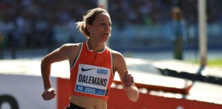 Eline Dalemans verpulvert BR 2.000m steeple, Paulien Couckuyt bijt halve seconde uit seizoensbeste