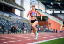 Camille Laus bijt seconde uit eigen BR 600m, Eliott Crestan heerst alweer op topmeeting