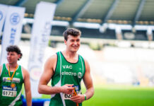 Devlin Neyens scherpt Belgisch U23-record aan en lonkt naar de magische grens van 70 meter