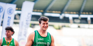 Devlin Neyens scherpt Belgisch U23-record aan en lonkt naar de magische grens van 70 meter