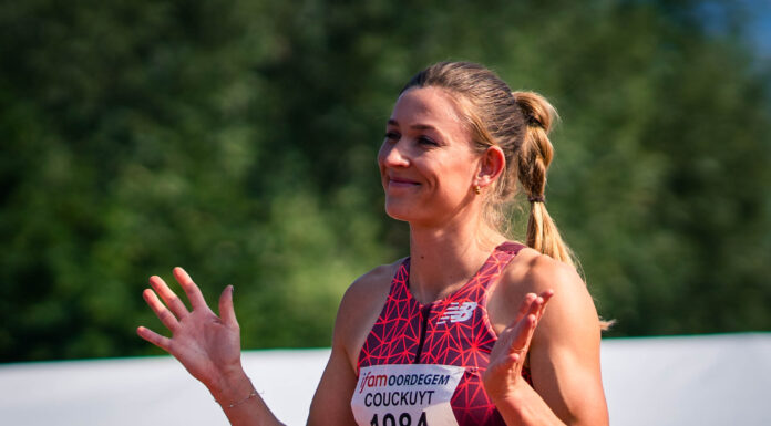 Paulien Couckuyt schiet outdoorseizoen op gang met derde plaats in gouden Kip Keino Classic