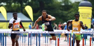 Michael Obasuyi vlamt tijdens IFAM naar nieuw Belgisch record