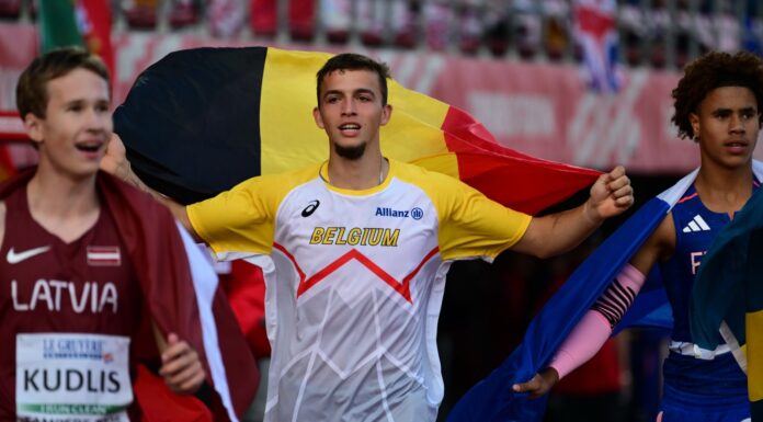 EK junioren: Ylio Philtjens zweeft naar brons in het polsstokspringen