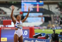 Naomi Van den Broeck viert in Boedapest rentree na kuitblessure