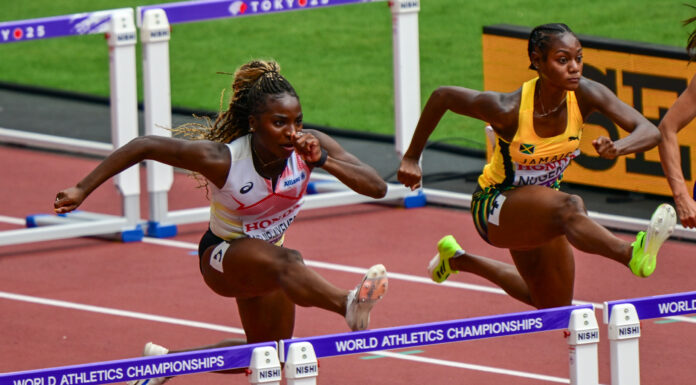 Yanla Ndjip-Nyemeck evenaart Belgisch record van Eline Berings op weg naar NCAA-zilver