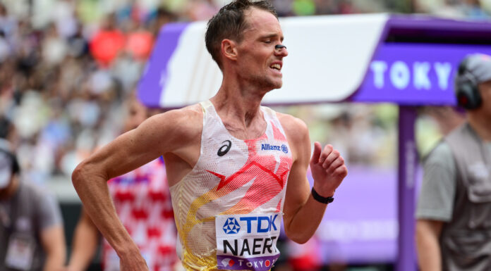 WK Tokio – Koen Naert wordt ondanks kuitblessure 17e op marathon: “Today is my day, dacht ik”