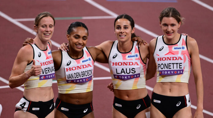 WK Tokio – Vierde plek voor Tornados en Cheetahs, tiende plek voor Merel Maes en Jente Hauttekeete in afsluitende sessie