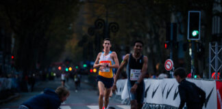 Ruben Verheyden en Julie Voet scherpen PR op de weg aan in Lille, Jana Van Lent stapt in het slot uit