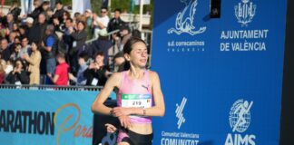 Chloé Herbiet stoot Marleen Renders na 23 jaar van de troon met verpulvering van BR op de marathon