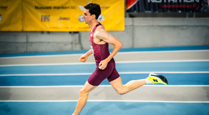 Jochem Vermeulen scherpt 1500m-record aan in Karlsruhe en plaatst zich voor WK indoor
