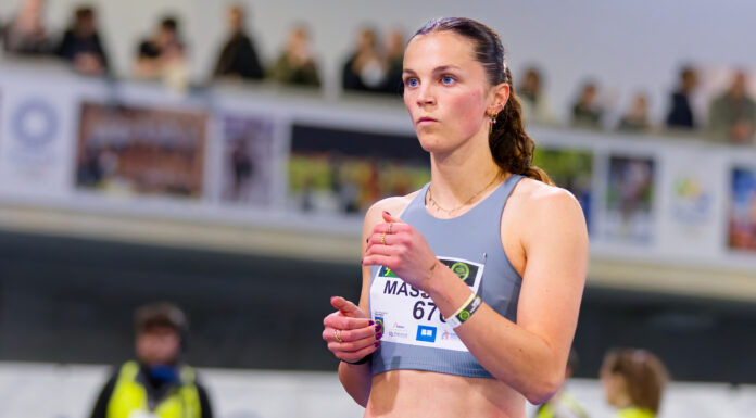Ilona Masson zweeft tot op 1cm van PR, Ylio Philtjens wint springmeeting Essen
