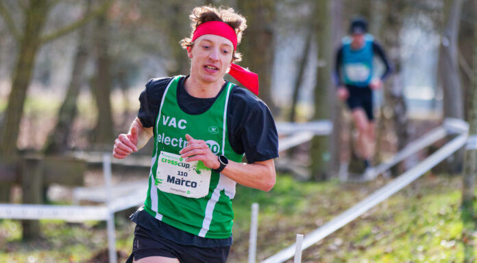 Marco Vanderpoorten en Charlotte Van Hese eisen Vlaamse veldlooptitels op in Lokeren