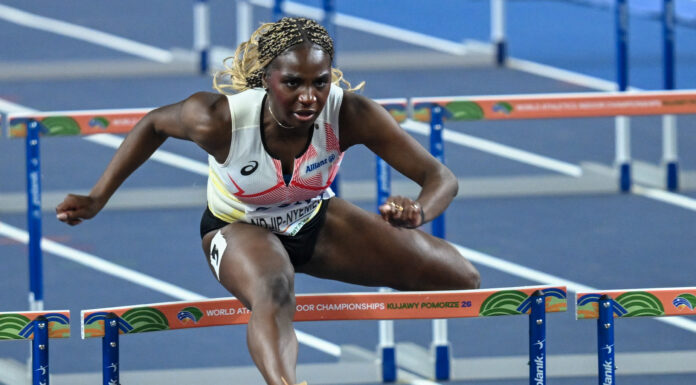 WKi Torun – Yanla Ndjip-Nyemeck loopt stevige chrono, maar stoot niet door naar 60mH-finale