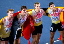 Tevreden hoofdcoach aflossingens Bram Peters verlegt blik na WKi meteen naar World Relays: “Nu al selectie afdwingen voor WK 2027”