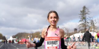 Chloé Herbiet verbetert in Berlijn 24 jaar oud BR van Marleen Renders op halve marathon, Lisa Rooms duikt ook onder oud record