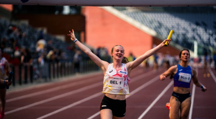 Ilona Dhaenens verpulvert twee weken oud BR junioren over 100m, Julien Watrin duikt opnieuw onder 50″ op de horden