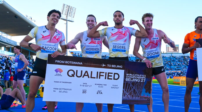World Relays – Enkel Tornados al zeker van WK, overige teams krijgen morgen nieuwe kans