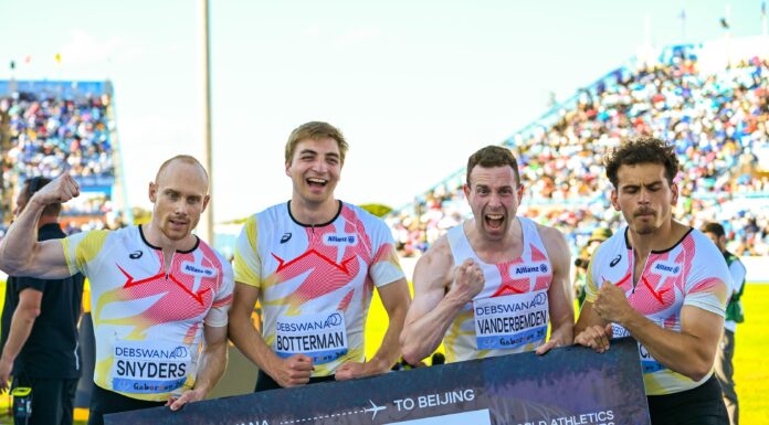 World Relays – Falcons imponeren met Belgisch record en WK-kwalificatie, ook Waffles boeken ticket naar Peking
