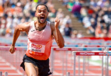 Michael Obasuyi pakt knappe zege op FBK Games, Ben Broeders zweeft over 5m72